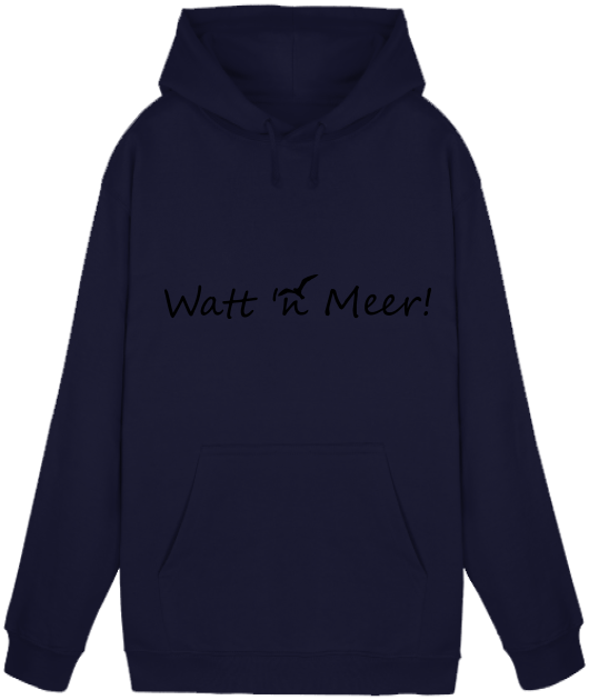 Unisex Hoodie Just Hoods, College Hoodie - JH001 – wattnmeer_druck_300dpi
