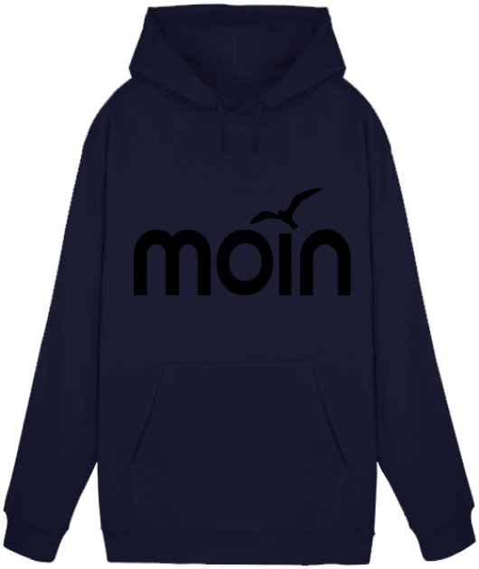 Hoodie – Motiv Moin