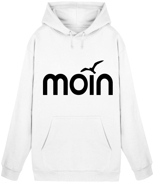 Hoodie – Motiv Moin